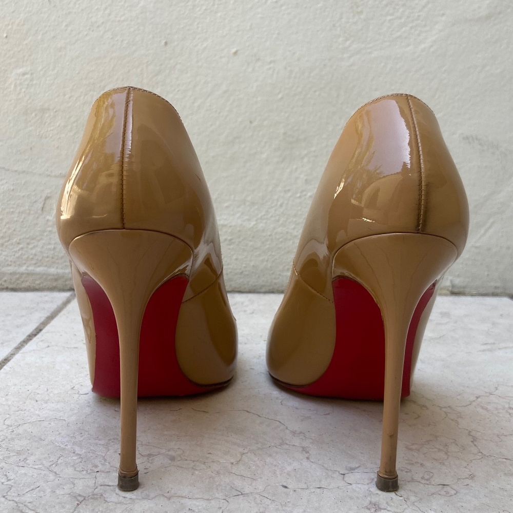 Nude Christian Louboutin Heels